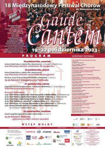 A poster of the 18th edition of the Festival